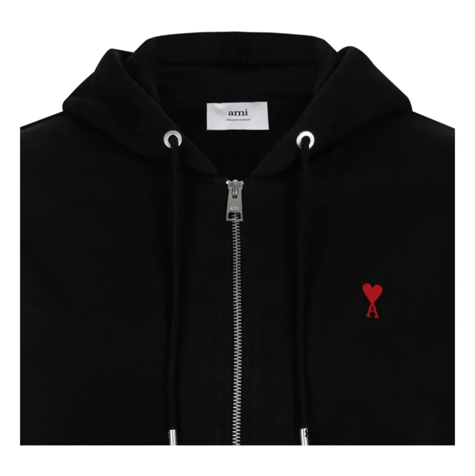 Ami De Coeur Zipped Hoodie