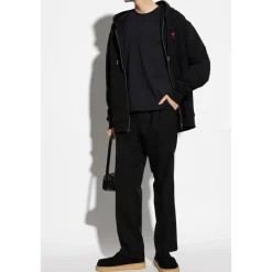 Ami De Coeur Zipped Hoodie