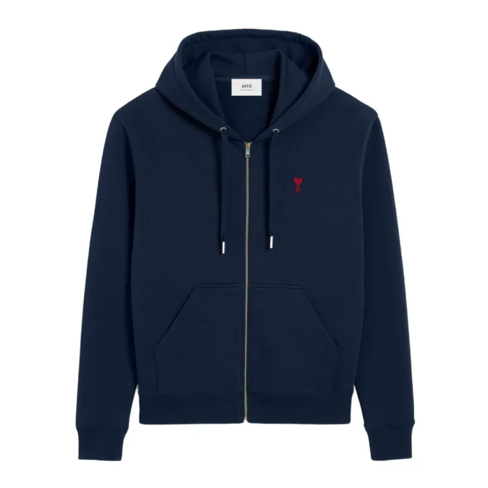 Ami de Coeur Zipped Hoodie