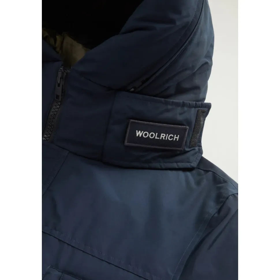 Arctic Parka Melton Blue