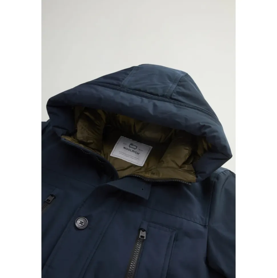 Arctic Parka Melton Blue