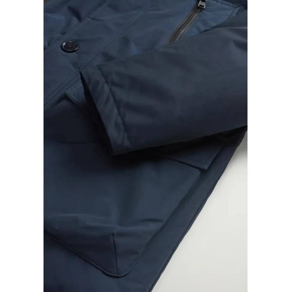 Arctic Parka Melton Blue