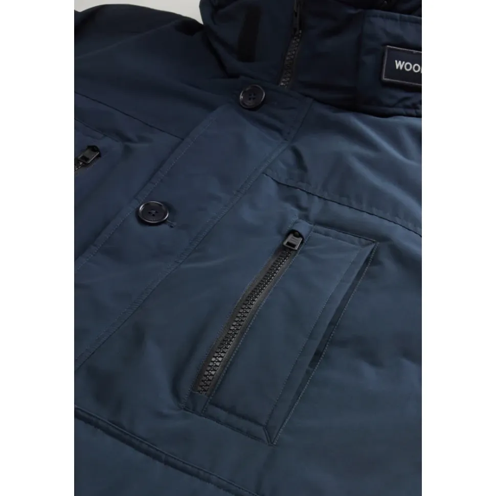 Arctic Parka Melton Blue
