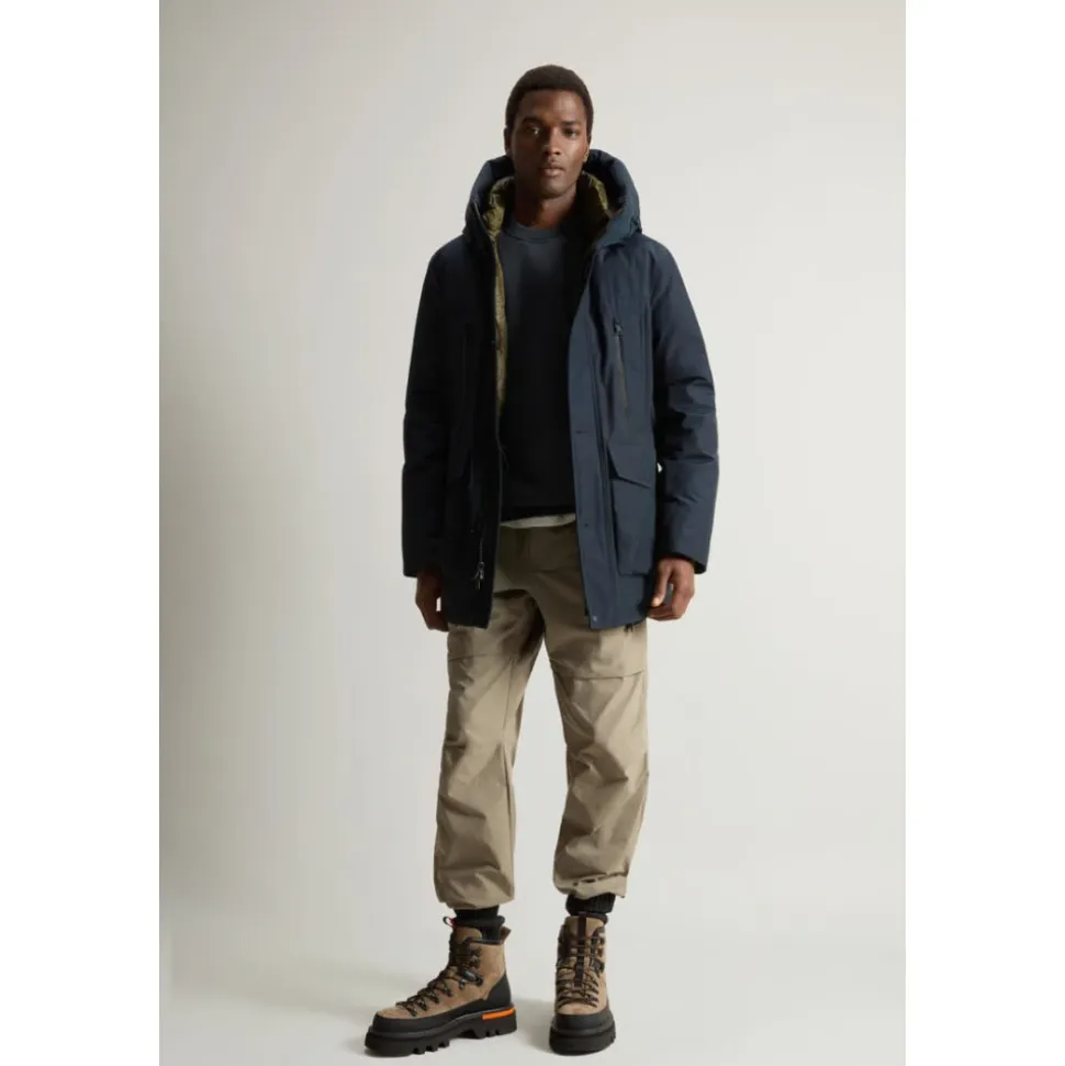 Arctic Parka Melton Blue
