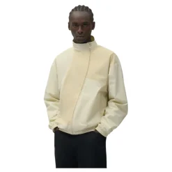 Asymmetric Stand Collar Jacket