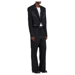 Blazer avec -de-pie en satin