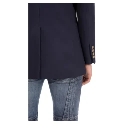 Blazer croisé boutonné