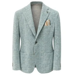 Blazer en coton texturé Celeste