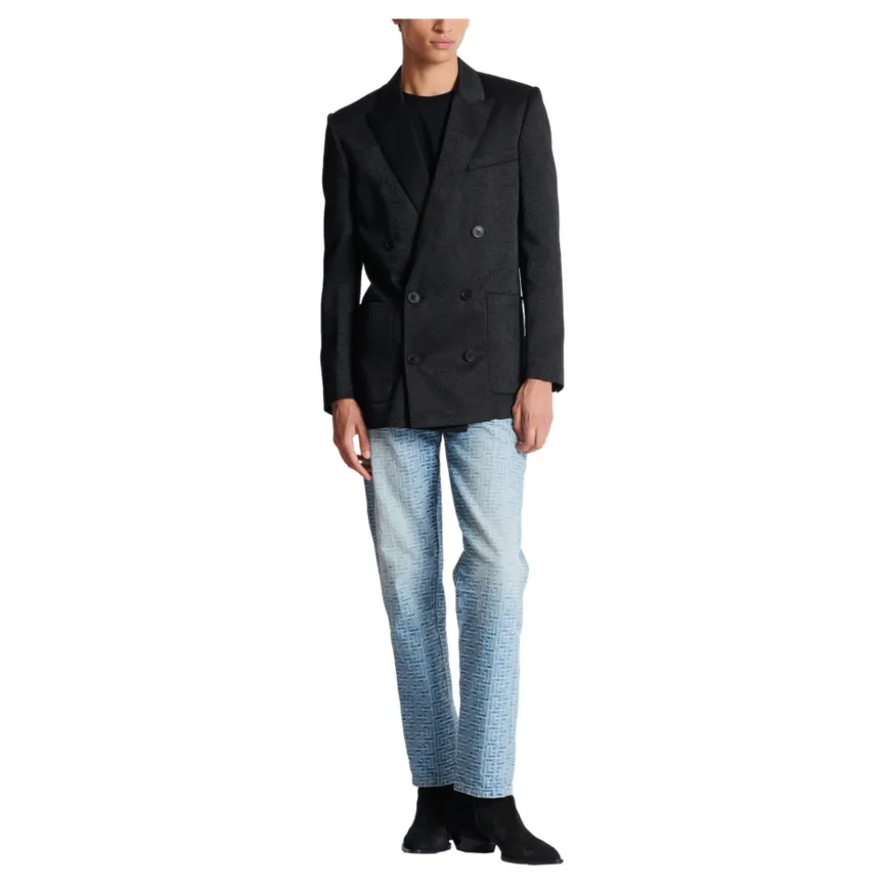 Blazer en jacquard python