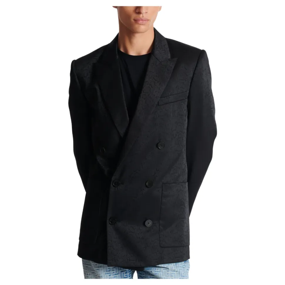 Blazer en jacquard python