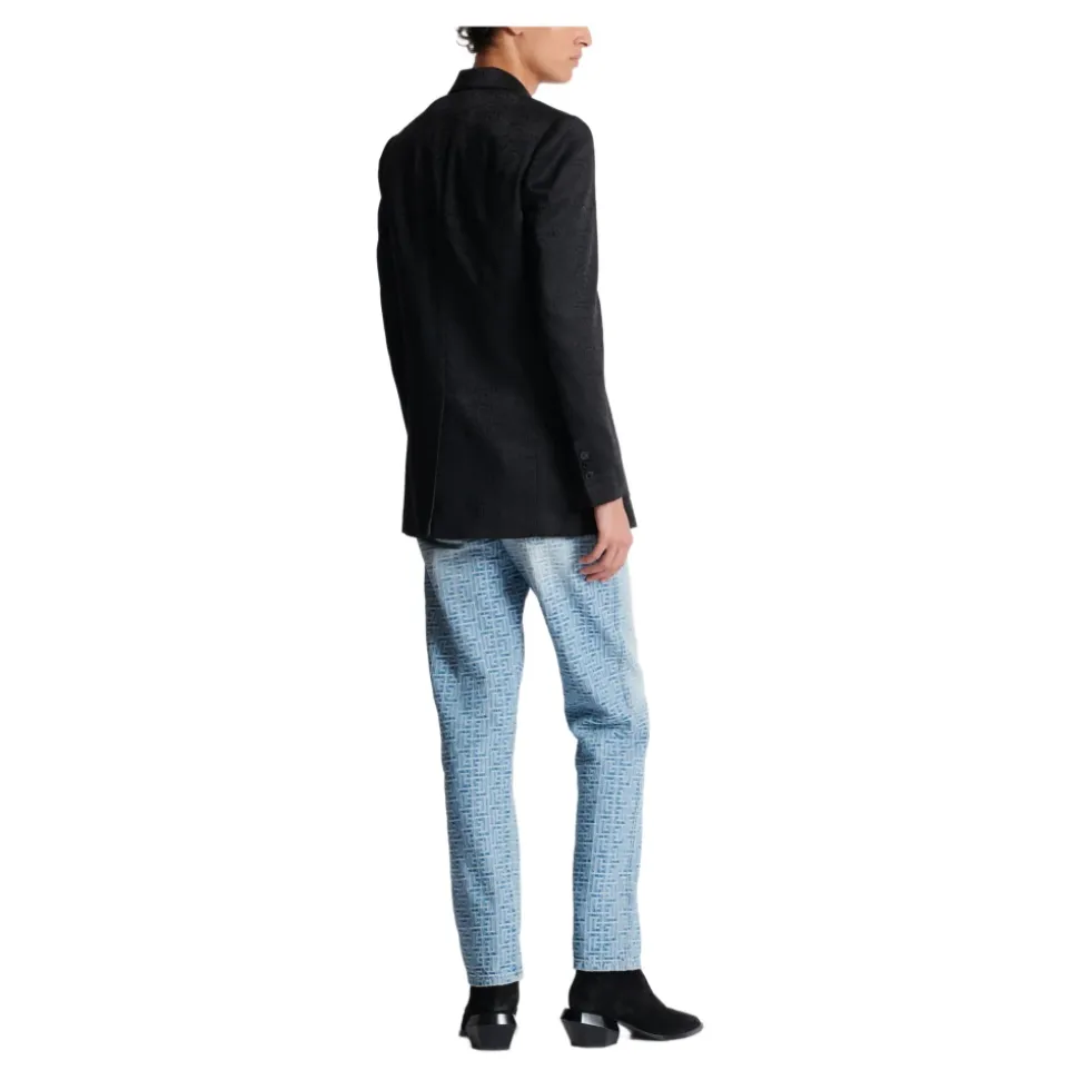 Blazer en jacquard python
