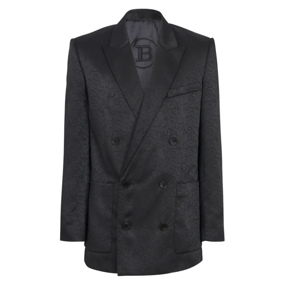 Blazer en jacquard python