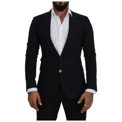 Blazer Formel en Laine Noire Taormina