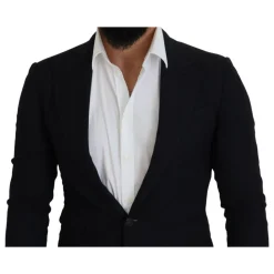 Blazer Formel en Laine Noire Taormina