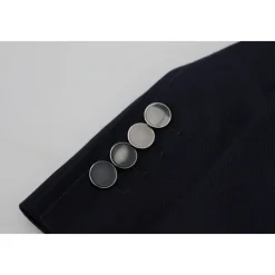 Blazer Formel en Laine Noire Taormina