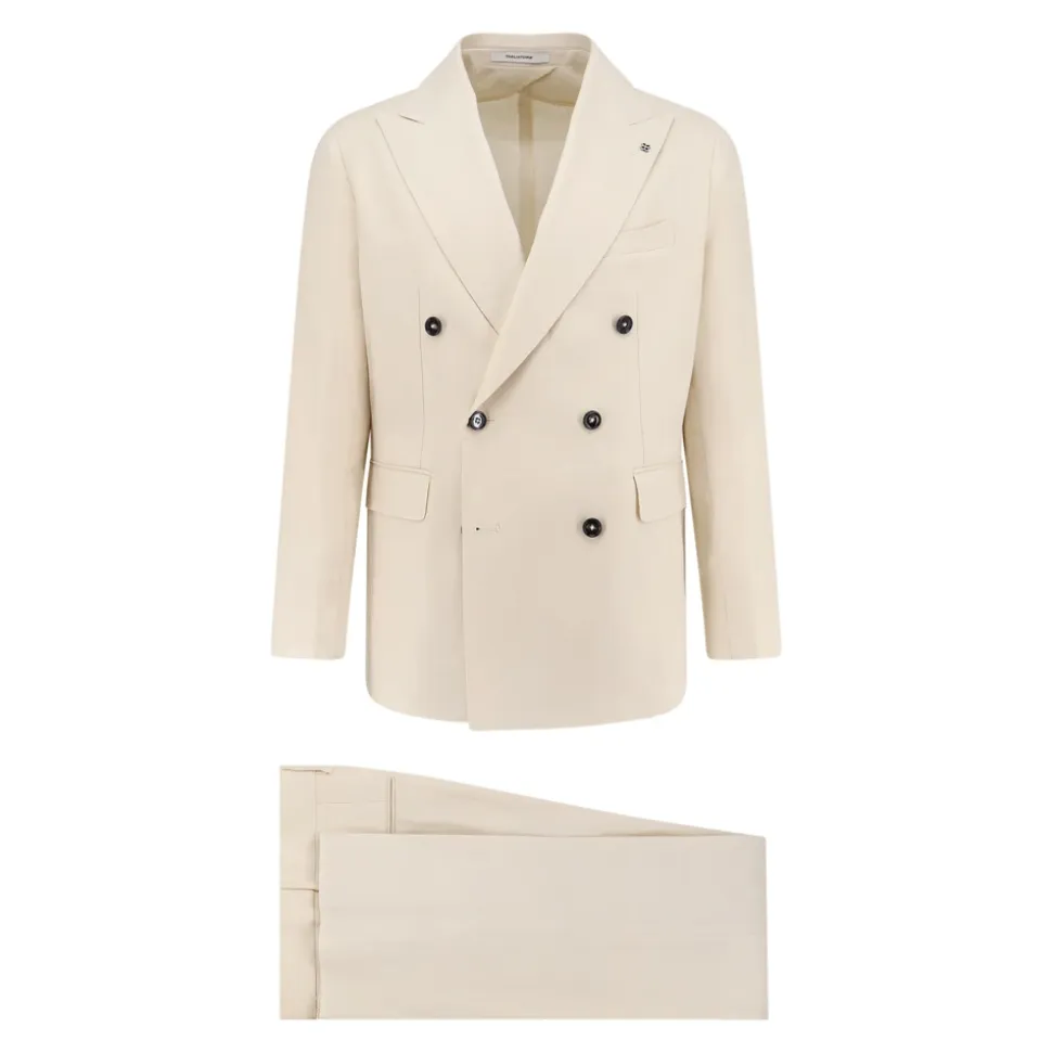 Blazer Lin Habillé Double Boutonnage