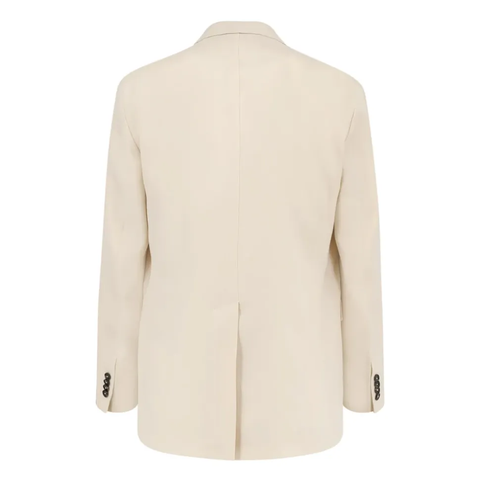 Blazer Lin Habillé Double Boutonnage