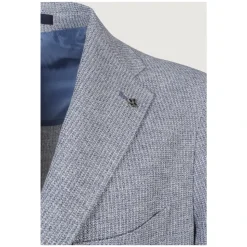 Blazer à revers crantés