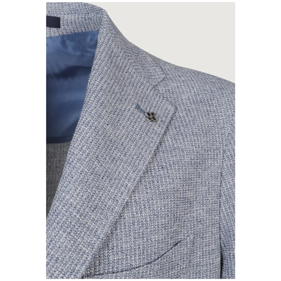 Blazer à revers crantés