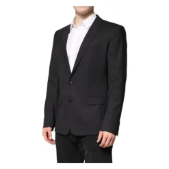 Blazer Slim Fit Gris Foncé