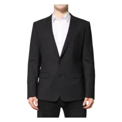 Blazer Slim Fit Gris Foncé