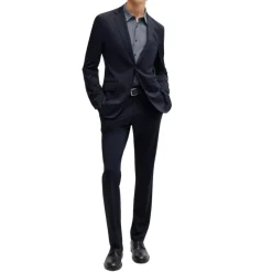 Bleu Foncé Ensemble Vestit Maison