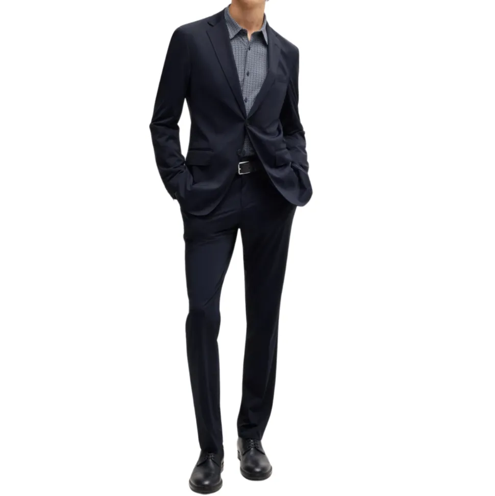 Bleu Foncé Ensemble Vestit Maison