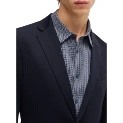 Bleu Foncé Ensemble Vestit Maison