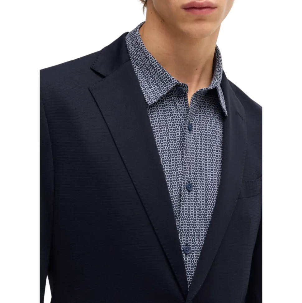 Bleu Foncé Ensemble Vestit Maison