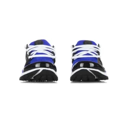 Bleu Racer Sneaker en Tissu Bas
