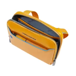 Blue Square Horizontal Crossbody