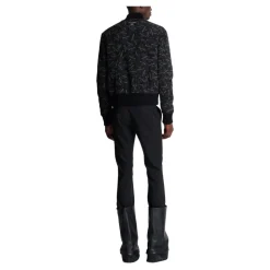 Bomber imprimé motif Étiquette all-over