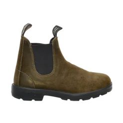 Bottes Beatles en Daim Vert