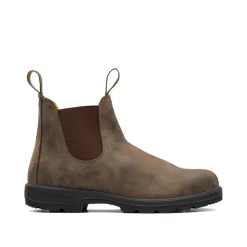 Bottes Chelsea Classiques en Marron Rustique