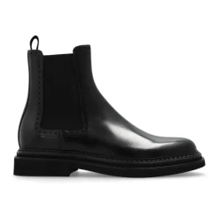 Bottes Chelsea en cuir