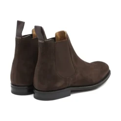 Bottes en Soie et Nylon Marron