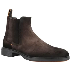 Bottine en Daim Marron Foncé