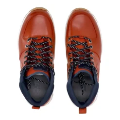 Bottine haute en cuir robuste