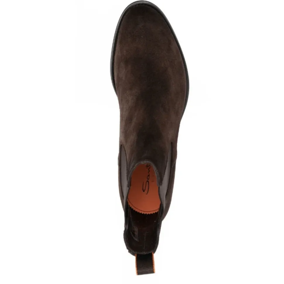 Bottines Chelsea en daim