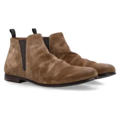 Bottines Chelsea Vintage en Daim