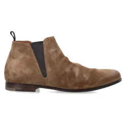 Bottines Chelsea Vintage en Daim