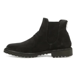 Bottines en Daim Noir pour Homme