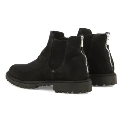 Bottines en Daim Noir pour Homme