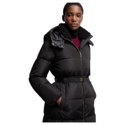 Briant Hooded Long Down Jacket