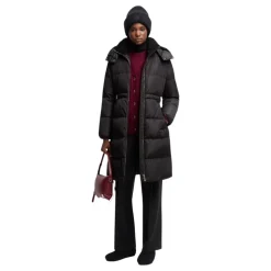 Briant Hooded Long Down Jacket