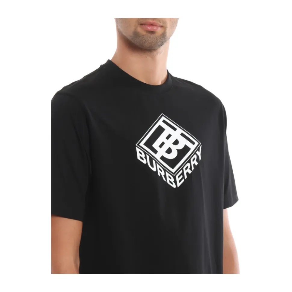 BURBERRY T-SHIRT 8021831 1005 BLACK