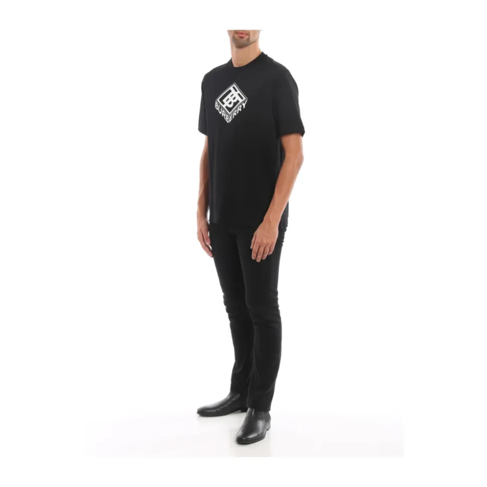 BURBERRY T-SHIRT 8021831 1005 BLACK