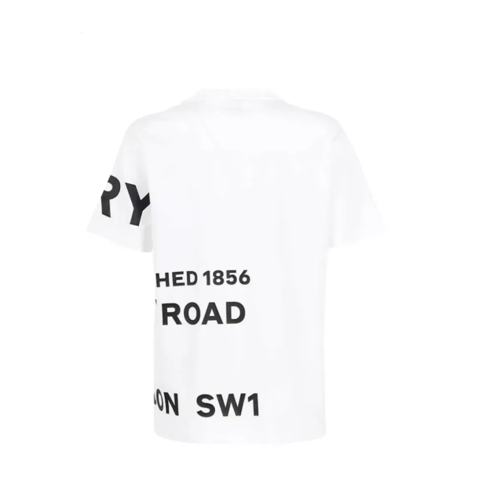 BURBERRY T-SHIRT 8040691 1002 WHITE
