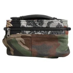 Camouflage Patchwork Logo Waist Fanny Pack