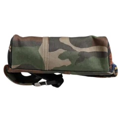 Camouflage Patchwork Logo Waist Fanny Pack
